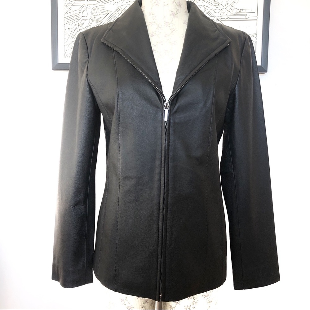 East 5th Genuine Leather Jacket. Size S
